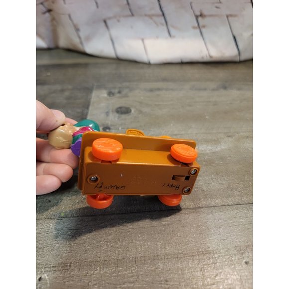 Disney Snow White seven dwarfs AS IS happy grumpy mining cart toy figure - Picture 5 of 5